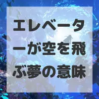 エレベーターが空を飛ぶ夢のサムネイル画像