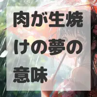 肉が生焼けの夢のサムネイル画像