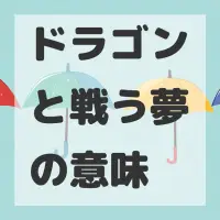 ドラゴンと戦う夢のサムネイル画像