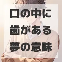 口の中に歯がある夢のサムネイル画像