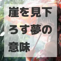 崖を見下ろす夢のサムネイル画像