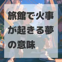 旅館で火事が起きる夢のサムネイル画像
