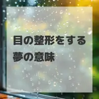 目の整形をする夢のサムネイル画像