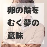 卵の殻をむく夢のサムネイル画像