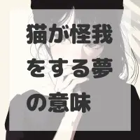 猫が怪我をする夢のサムネイル画像