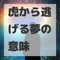 虎から逃げる夢のサムネイル画像