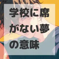 学校に席がない夢のサムネイル画像