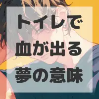 トイレで血が出る夢のサムネイル画像