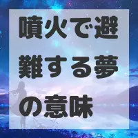 噴火で避難する夢のサムネイル画像