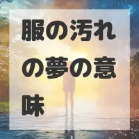 服の汚れの夢のサムネイル画像