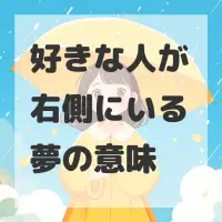 好きな人が右側にいる夢のサムネイル画像