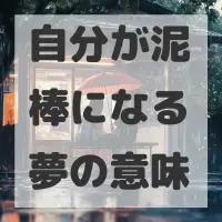 自分が泥棒になる夢のサムネイル画像