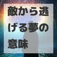 敵から逃げる夢のサムネイル画像