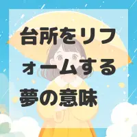 台所をリフォームする夢のサムネイル画像