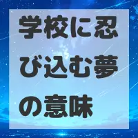 学校に忍び込む夢のサムネイル画像