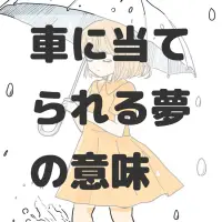 車に当てられる夢のサムネイル画像