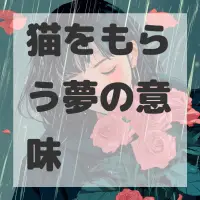 猫をもらう夢のサムネイル画像
