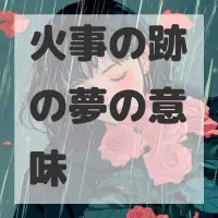 火事の跡の夢のサムネイル画像