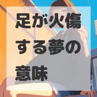 足が火傷する夢のサムネイル画像