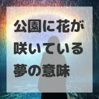 公園に花が咲いている夢のサムネイル画像