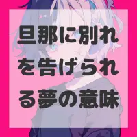 旦那に別れを告げられる夢のサムネイル画像