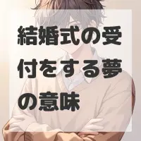 結婚式の受付をする夢のサムネイル画像