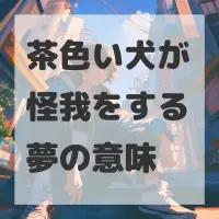 茶色い犬が怪我をする夢のサムネイル画像