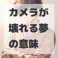 カメラが壊れる夢のサムネイル画像