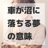 車が沼に落ちる夢のサムネイル画像