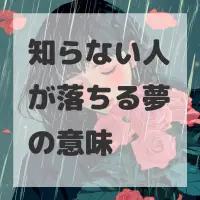 知らない人が落ちる夢のサムネイル画像