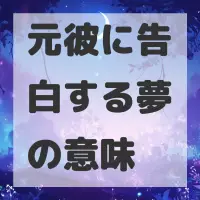 元彼に告白する夢のサムネイル画像