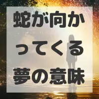 蛇が向かってくる夢のサムネイル画像