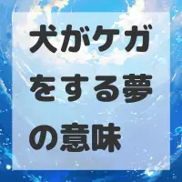 犬がケガをする夢のサムネイル画像