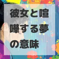 彼女と喧嘩する夢のサムネイル画像
