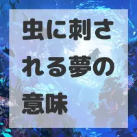 虫に刺される夢のサムネイル画像