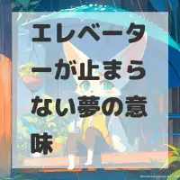 エレベーターが止まらない夢のサムネイル画像