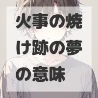 火事の焼け跡の夢のサムネイル画像