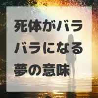 死体がバラバラになる夢のサムネイル画像