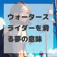 ウォータースライダーを滑る夢のサムネイル画像