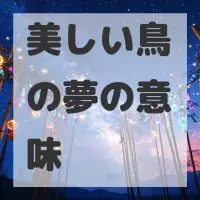 美しい鳥の夢のサムネイル画像