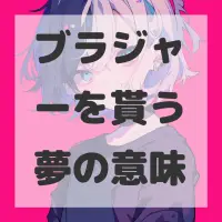 ブラジャーを貰う夢のサムネイル画像