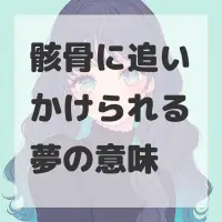 骸骨に追いかけられる夢のサムネイル画像