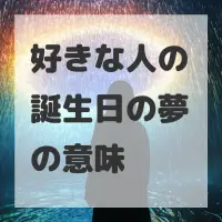 好きな人の誕生日の夢のサムネイル画像