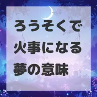 ろうそくで火事になる夢のサムネイル画像
