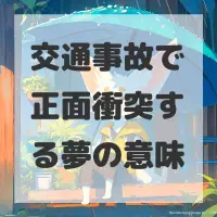 交通事故で正面衝突する夢のサムネイル画像