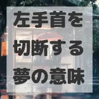 左手首を切断する夢のサムネイル画像
