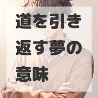 道を引き返す夢のサムネイル画像