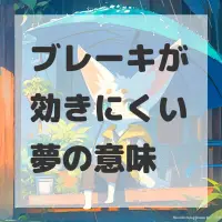 ブレーキが効きにくい夢のサムネイル画像