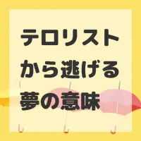 テロリストから逃げる夢のサムネイル画像