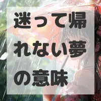 迷って帰れない夢のサムネイル画像